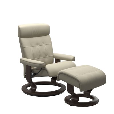 Stressless® Erik (M) Classic fauteuil met voetenbank