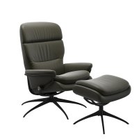 Stressless® Rome Star fauteuil met voetenbank en verstelbare hoofdsteun