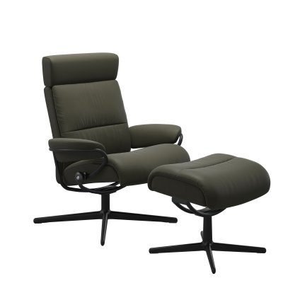 Stressless® Tokyo Cross Instelbare koptekst met poef