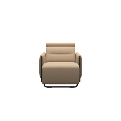 Stressless® Emily Steel Long Seat (M) met Armleuningen