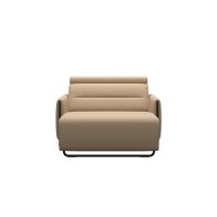 Stressless® Emily Steel Long Seat (L) met Armleuningen