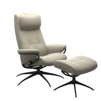 Stressless® Berlin Star fauteuil met voetenbank High back