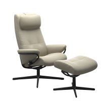 Stressless® Berlin Cross fauteuil met voetenbank High back