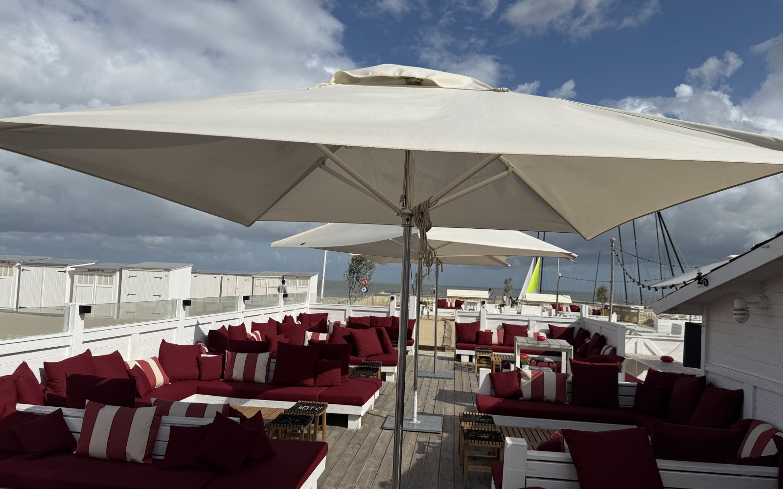 Sfeervol relaxen aan zee