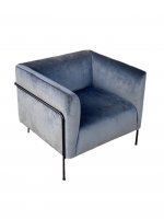 Durlet RAY Velvet Blue Fauteuil