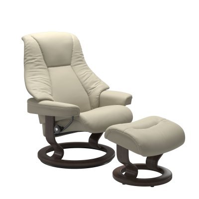 Stressless® Live (L) Classic met voetenbank