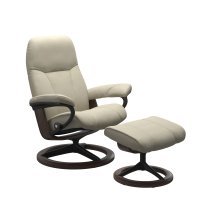 Stressless® Consul (S) Signature fauteuil met voetenbank