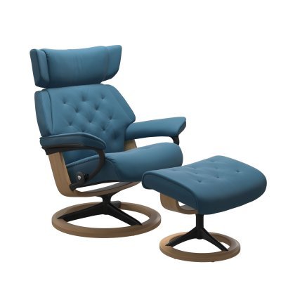 Stressless® Skyline (M) Signature met voetenbank