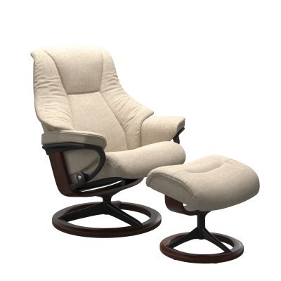 Stressless® Live (M) Signature met voetenbank