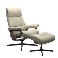 Stressless® View (M) Cross fauteuil met voetenbank