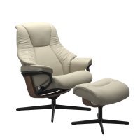 Stressless® Live (L) Cross met poef