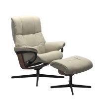 Stressless® Mayfair (L) Cross fauteuil met voetenbank