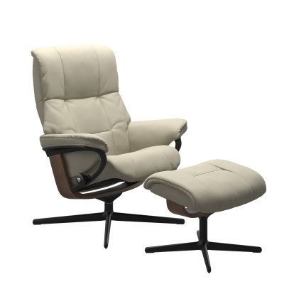 Stressless® Mayfair (M) Cross fauteuil met voetenbank